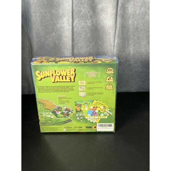 SUNFLOWER VALLEY BOARD GAME (5min to learn) (2018) Brand New & Sealed - Picture 2 of 2